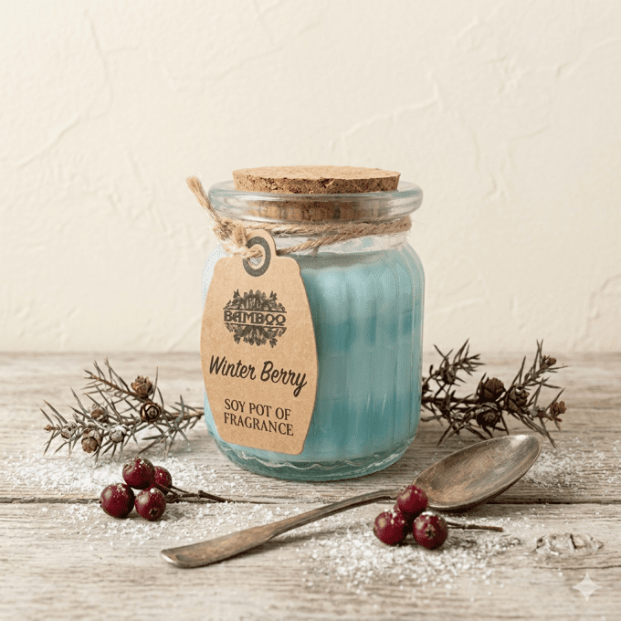 Bougie parfumée - Fruits rouges d'hiver
