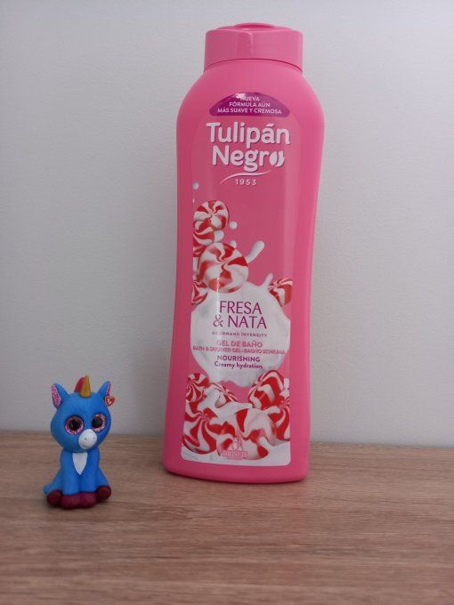 Gel douche - Fraise et crème