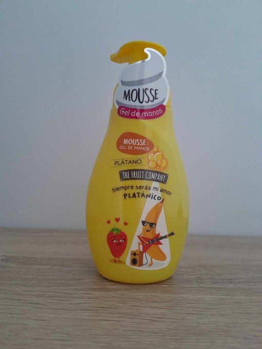 Gel mousse pour les mains - Banane
