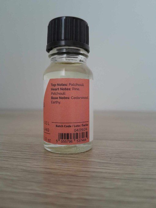 Huile parfumée - Patchouli 