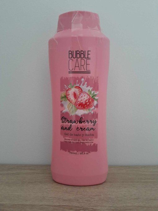 Gel douche - Fraise et crème