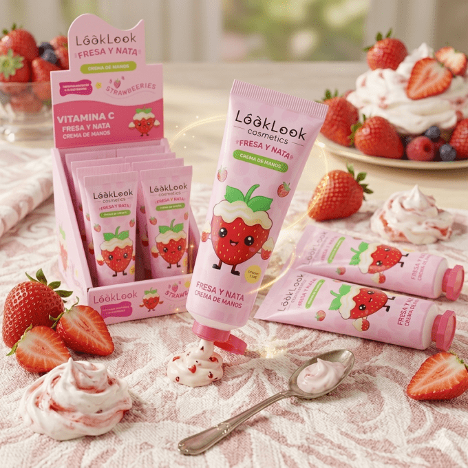 Crème mains hydratante - Fraise