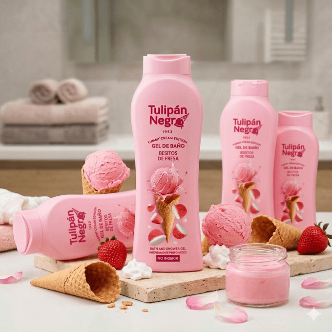 Gel douche - Baisers de fraise