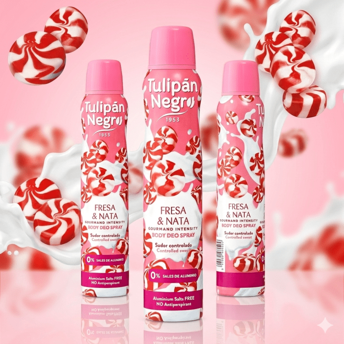 Déodorant spray femme - Fraise et Crème