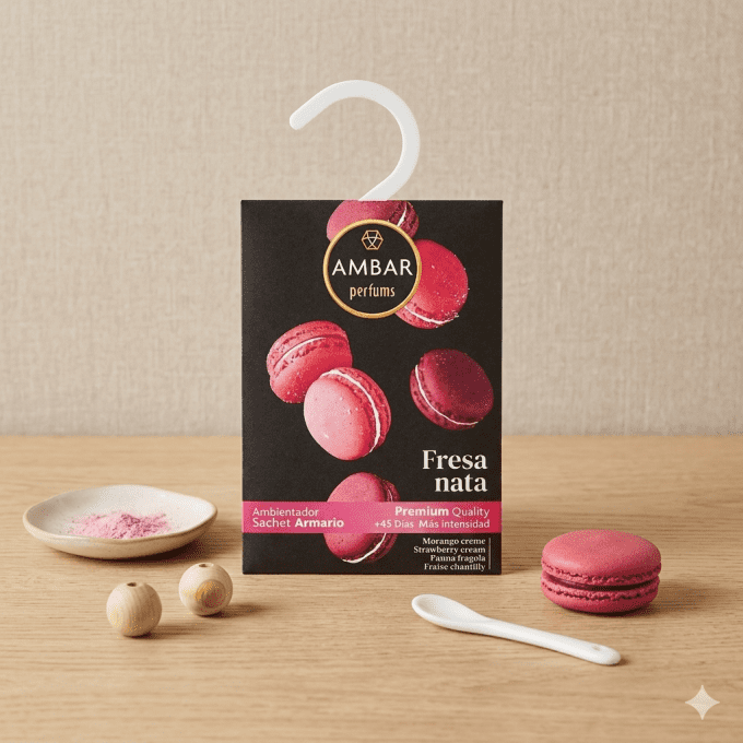 Désodorisant armoire - Fraise chantilly