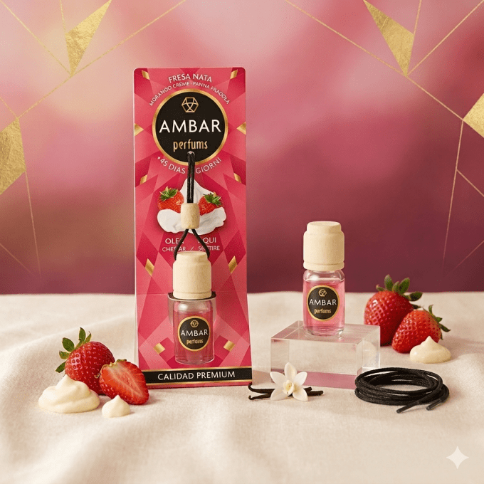 Diffuseur voiture - Fraise chantilly